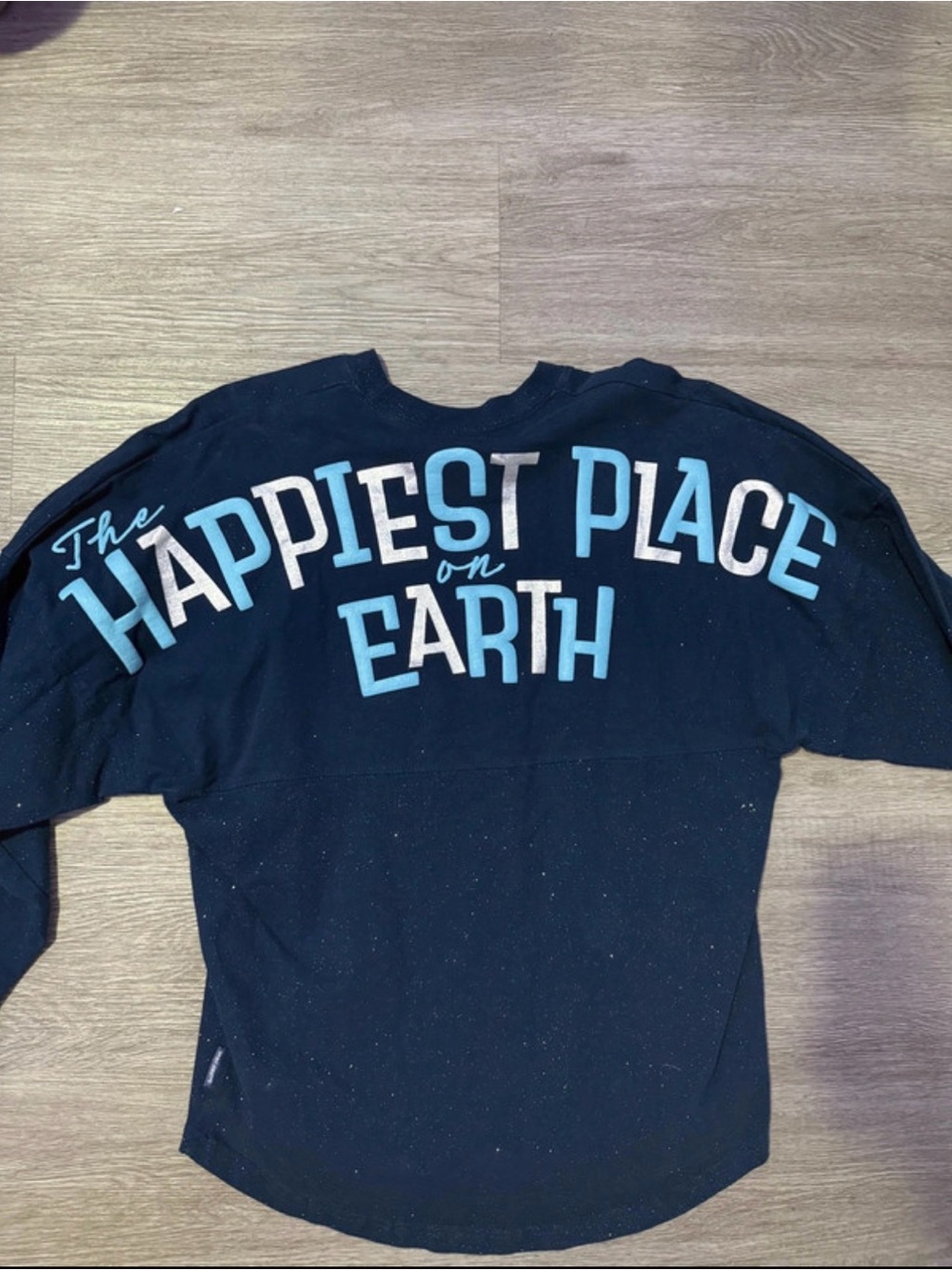 Navy Blue 'Happiest Place on Earth' Long spirit jersey